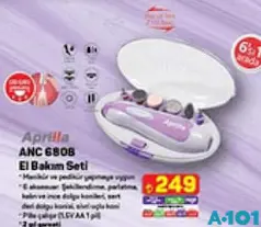 APRİLLA ANC 6808 EL BAKIM SETİ MANİKÜR/PEDİKÜR APRİLLA ANC 6808 EL BAKIM SETİ MANİKÜR/PEDİKÜR